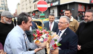 Başkan Büyükkılıç, Yeraltı Çarşısı’ndaki Esnafı Ziyaret Etti