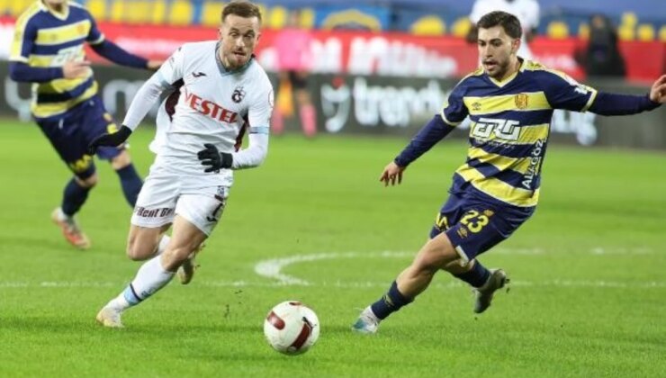 Trabzonspor, MKE Ankaragücü deplasmanında galibiyetle döndü