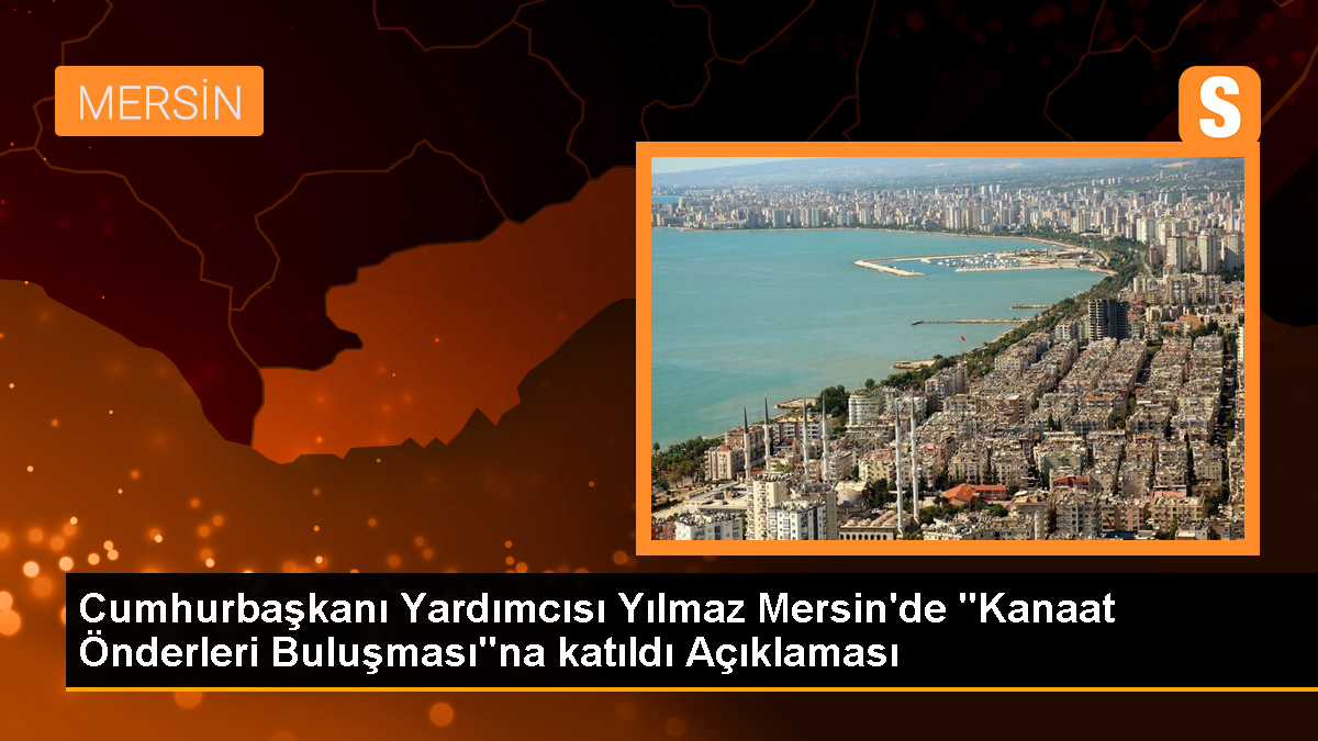 Cumhurbaşkanı Yardımcısı Cevdet Yılmaz: ‘Biz, birtakım başka siyasi anlayışlar gibi ‘laf ola beri gele’ yaklaşımıyla hareket etmiyoruz’