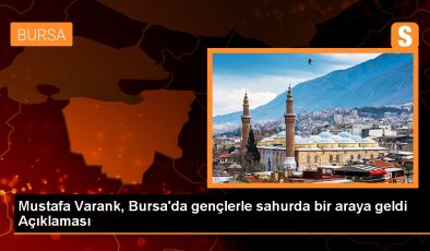 Varank ve Aktaş, Bursalılarla Sahur Yaptı