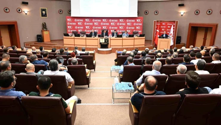 BTSO, Yeni Vergi Politikalarında İşletmelerin Rekabet Gücünün Gözetilmesini Bekliyor