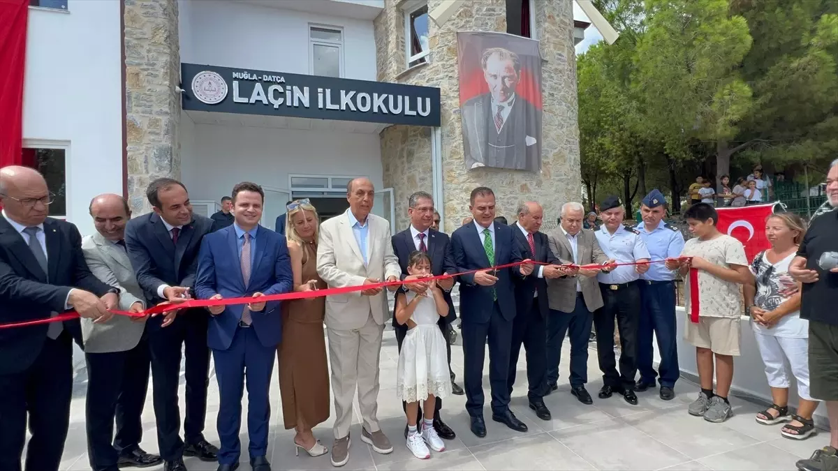 Datça’da Laçin İlkokulu Törenle Açıldı