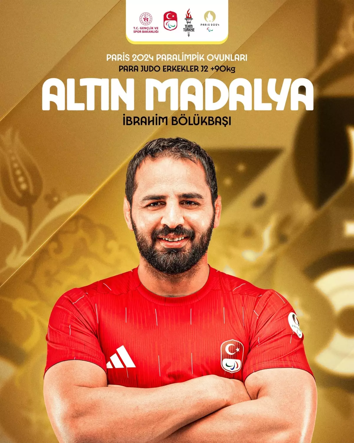 İbrahim Bölükbaşı Altın Madalya Kazandı