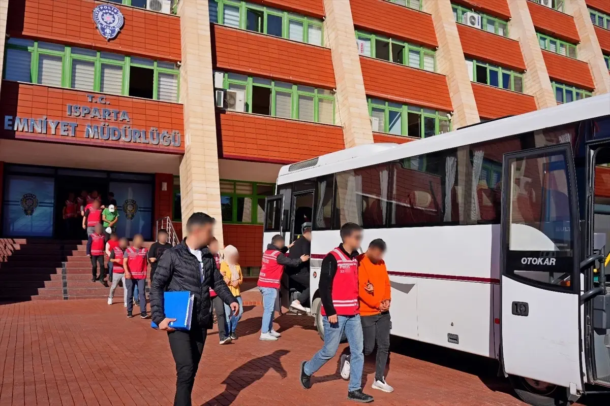 Isparta’da Dolandırıcılık Operasyonu