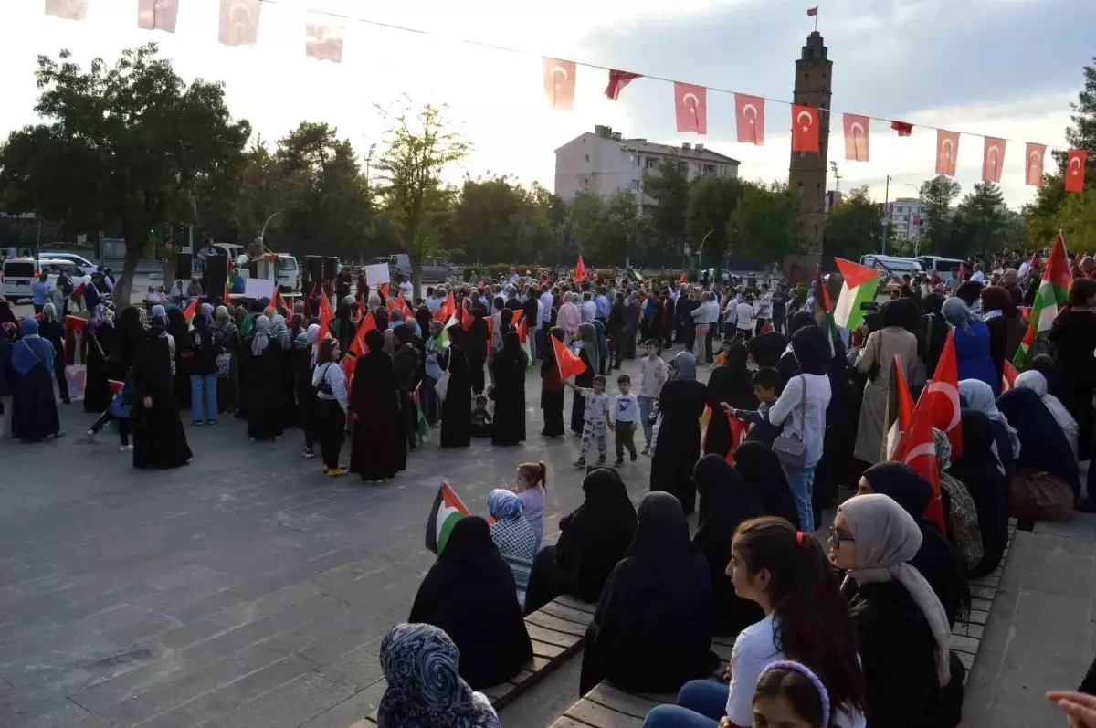 Siirt’te Filistin’e Destek Yürüyüşü