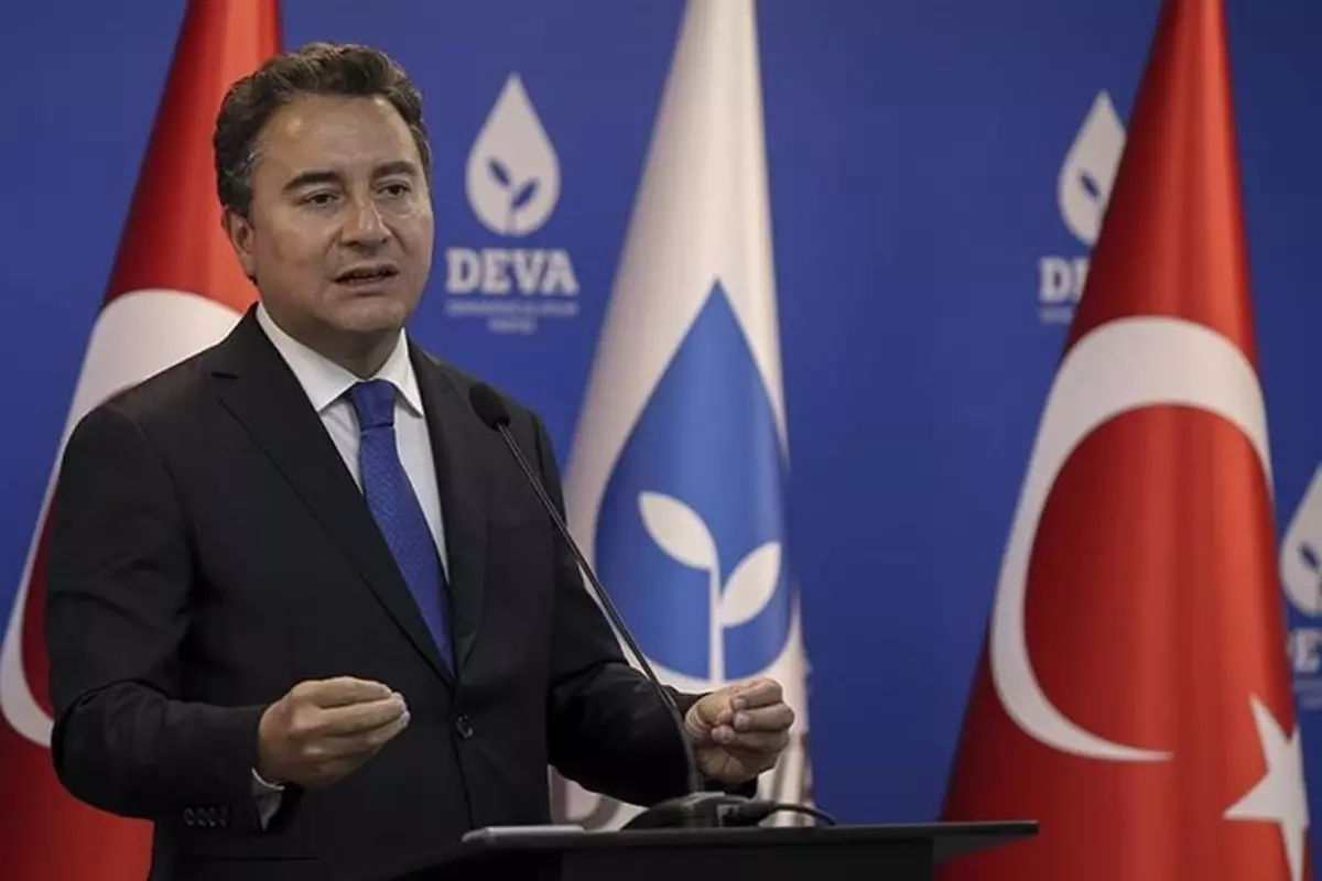 Ali Babacan, ‘Yeni Yol’ için “Siyasi tarihimizde bir ilk” dedi