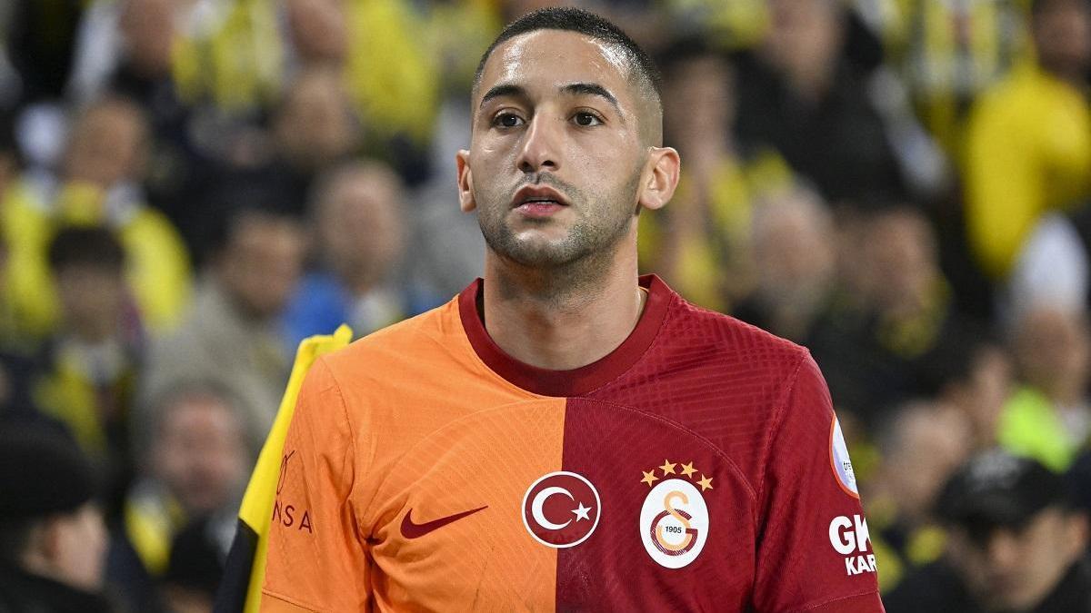 SON DAKİKA! Galatasaray, Hakim Ziyech ile yollarını ayırdı